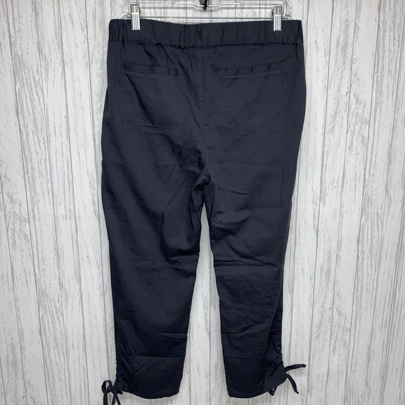 Womens Size MP Caslon Track Style Pants Cotton Blend Grey NWT - Picture 4 of 6